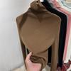 Maglione Dolcevita Lavorato a Maglia Slim-Fit da Donna - Primavera 2025 Top a Collo Alto a Maniche Lunghe Sovrapposto