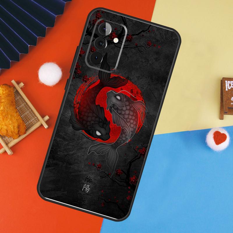 

Koi Fish Yin Yang Art Case For Samsung Galaxy A54 A34 A14 A55 A35 A33 A53 A13 A23 A17 A06 A16 A56 A36 A52 A32 A15 Samsung A33 5G