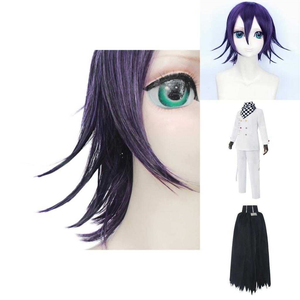 Unisex Danganronpa V3 Ouma Kokichi Cosplay Costume With Detailed Accessories