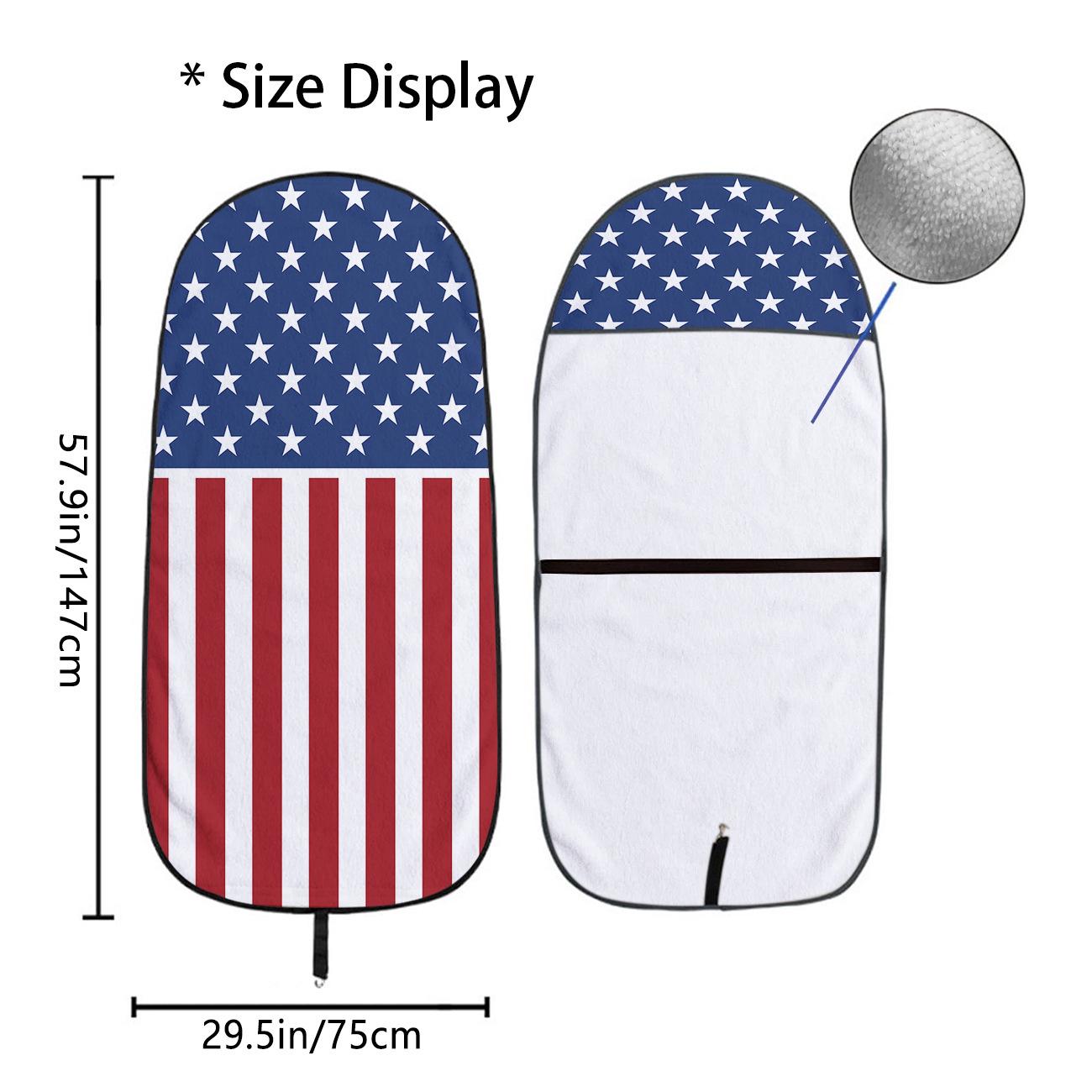 Universal All-Season Car Seat Towel Protector for Gym & Workout 75x150