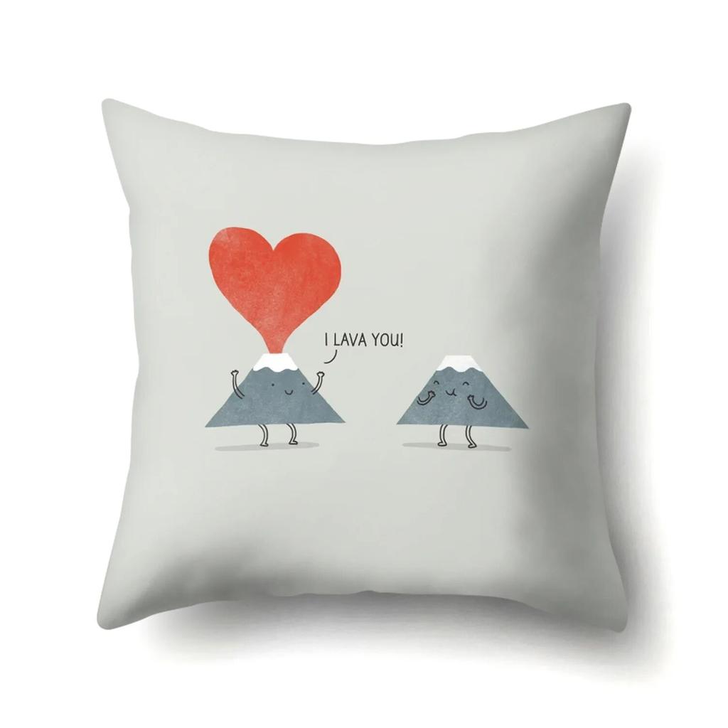 Husă de pernă cu animale cu fructe Husă de pernă pentru birou