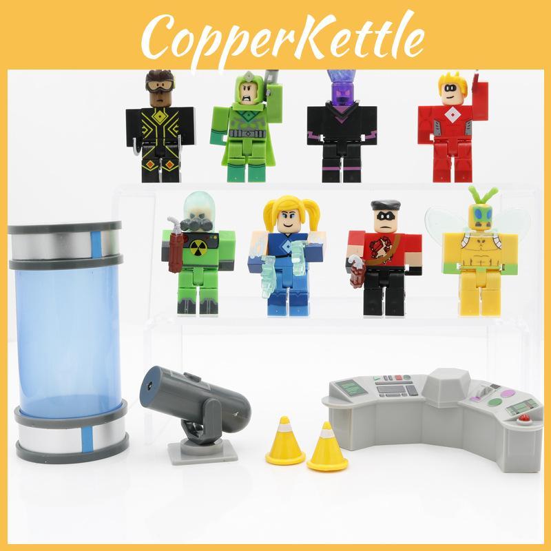Premium Qualität Neue Roblox Figur Spielzeug Spielset mit 8 Mini-Actionfiguren und Zubehör