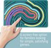 1Set Sensory Activity Board, Duble Sided Design Busy Board For Fine Motor Skill, Silicone Fidget Toy Adults For Travel