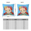 Cartoon Manga A-Anne Of Green Gables Pillow Case Cushion Cover Square Pillow Cover Vintage Pillowcases For Living Room Chair