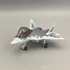Plane Model Cartoon SU-57 Q Version Aircraft Metal Alloy Air Force Airplane With Landing Gear Collection Enthusiast Gift Display
