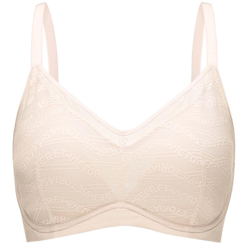 Victoria s Secret Cooling Ultra-Thin Padded Full Cup Bra 36B шампанского