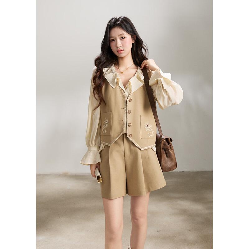Elegant French Ruffle Long Sleeve Blouse