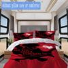 Cowboy Bebop Pattern Bedding,Quilt Set Quilt Cover Pillowcase Home Birthday Gift (1*duvet cover+2*pillowcase,without core)SSJT0917313