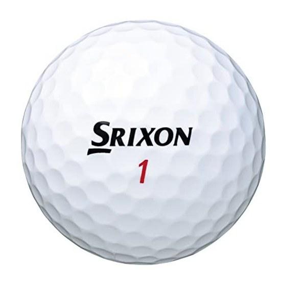 DUNLOP Golf Ball SRIXON DISTANCE9 2022 Model 1 Dozen (12 pieces) White Passion Yellow