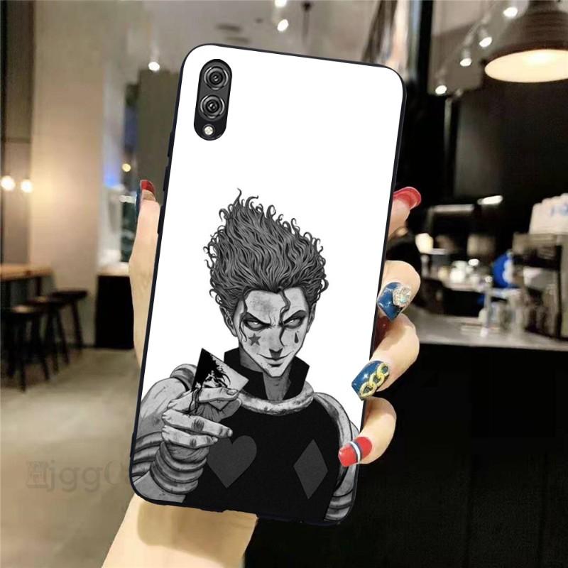 Pouzdro na telefon HUNTER X Hisoka Morow pro Honor 70 50 20 7S X9 X8 X7 Magic 4 3 Pro měkký černý kryt telefonu