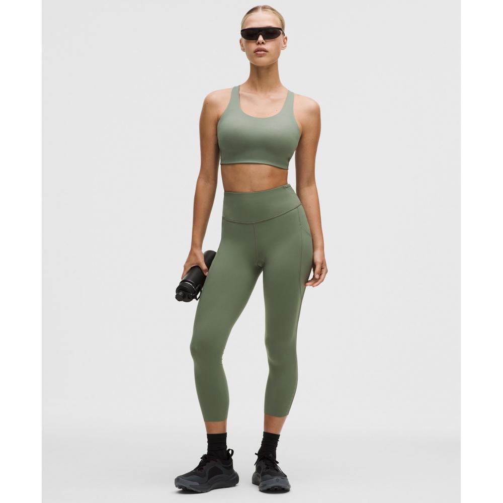 Lululemon EnerGy Bra  HiGh Support  B G Cups Willow Leaf