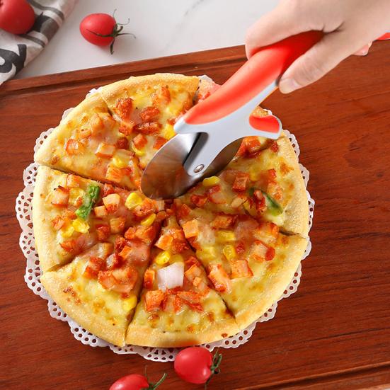Tagliapasta In Acciaio Inox - Rotella Tagliapizza E Spatola - Set Multiuso Per Pasta, Pizza, Torte, Biscotti - Ergonomico E Facile Da Pulire