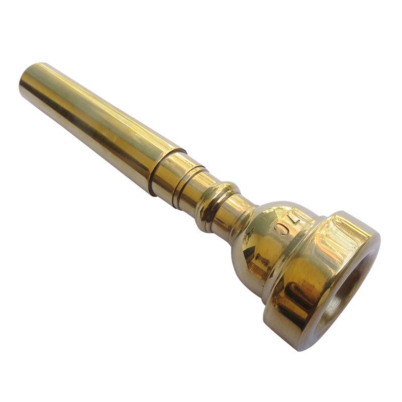 Jugend-Blechbläser Trompetenmundstück 3C/5C/7C - Gold & Silber Finish, Arbeitssparenderes Design