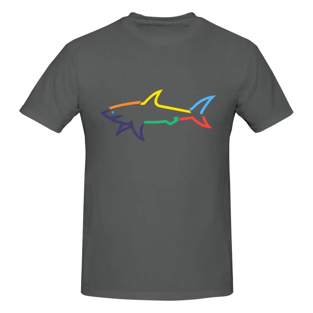Crew Neck Casual Top Loose Print Short Sleeve Fashion Versatile T-Shirts Men’s