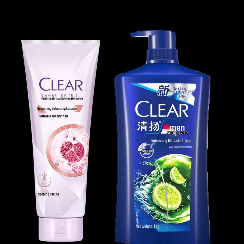 

Clear Men Anti-Dandruff Shampoo & Hair Essence Set