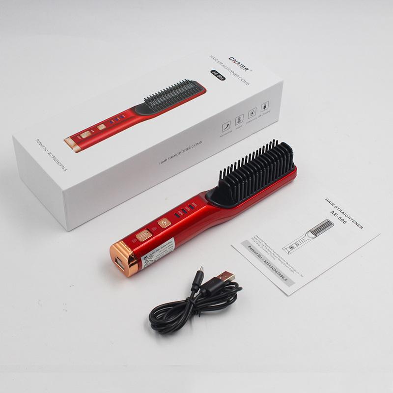 Mini Hair Straightener Curling Straight Dual-use Straight Hair Curling Two-in-one Multi-functional Curling Artifact Hair Care St