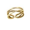 Vintage Heart Open Ring Women's Niche Personalized Creative Geometric Design New Fashion Party & Gift Hand Jewelry