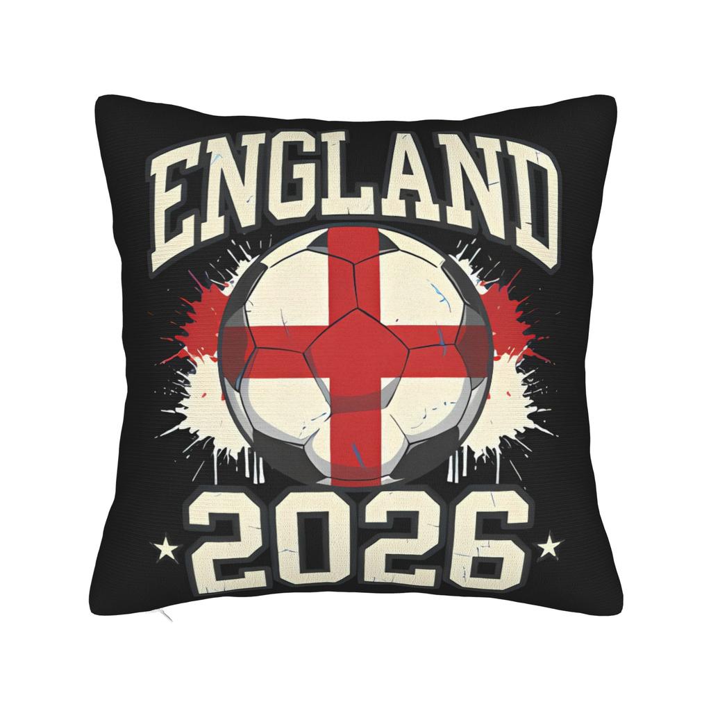 Soccer Football WM 2026 Pillow Cover Square Cushion Cover Funny Pillow Case For Couch Sofa Bedroom