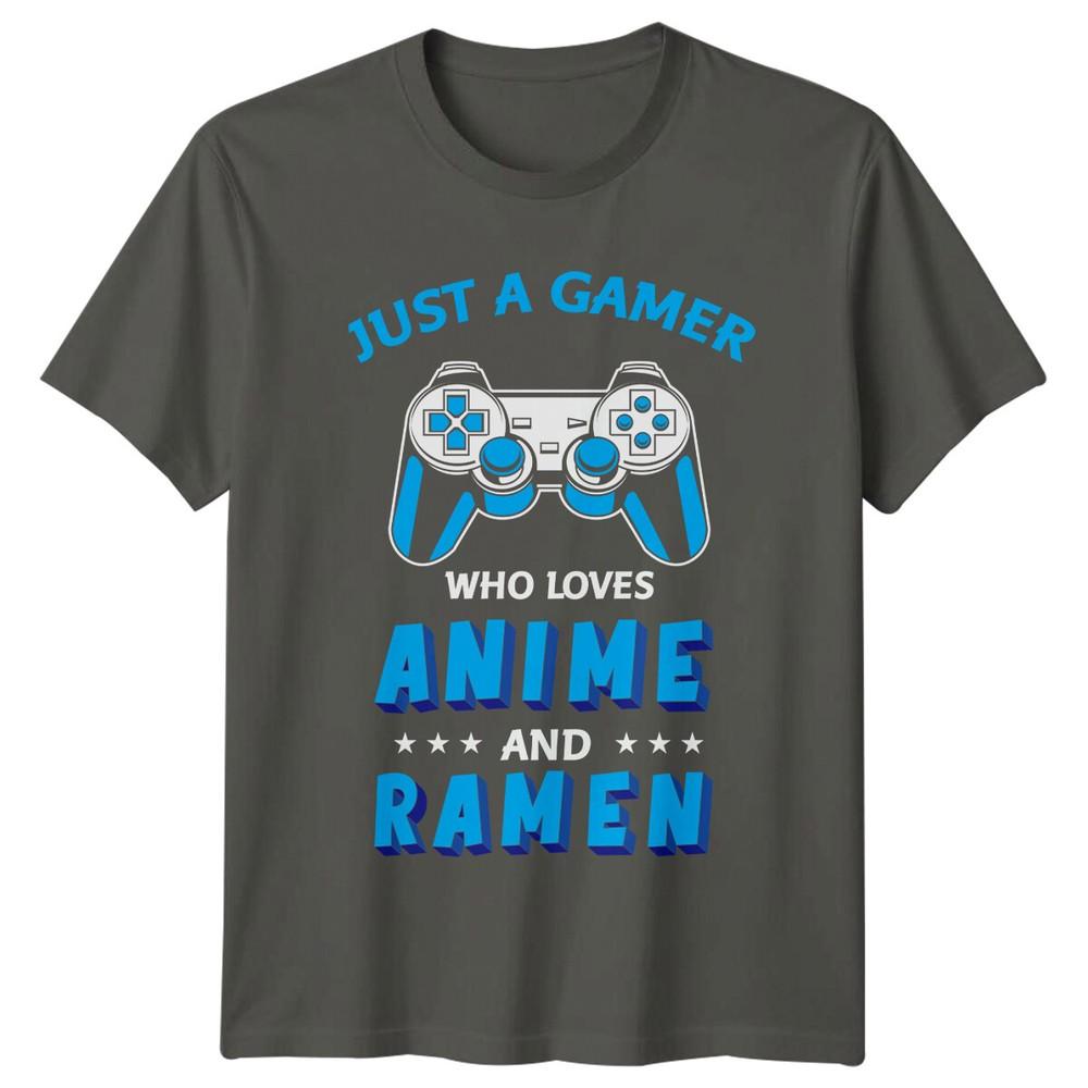 Just A Gamer Anime RaUnisex Controller Graphic Novelty TShirt S