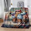 Roblox 37 Blanket Comfortable Great for Office Bedding Bed for All Occasions Playful Design Gifts For Family Or Friends