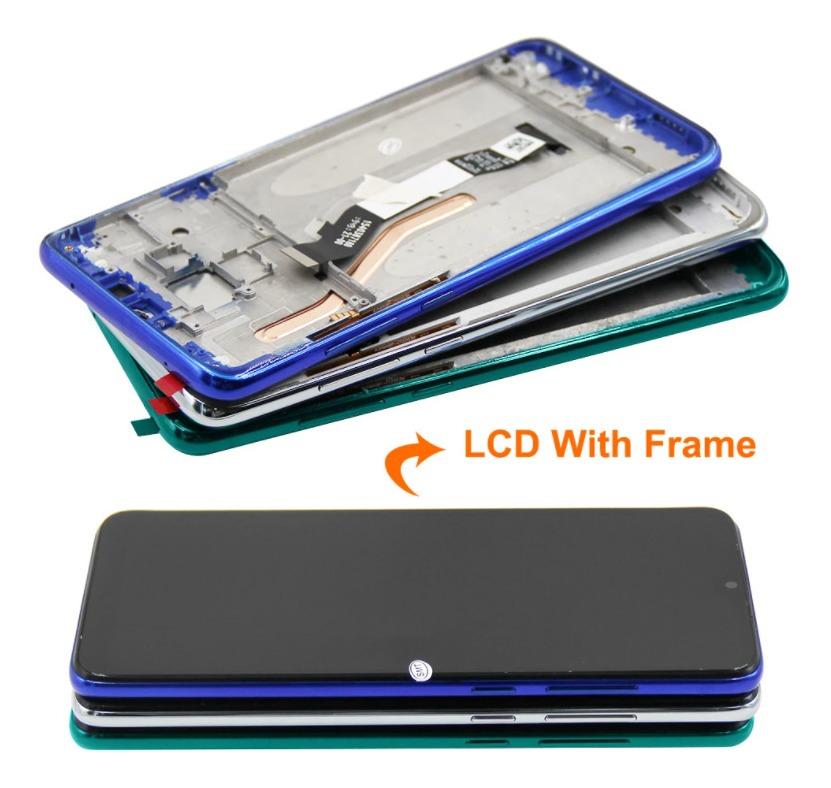 For Redmi Note 8 Pro LCD Display With Frame Touch Screen Assembly