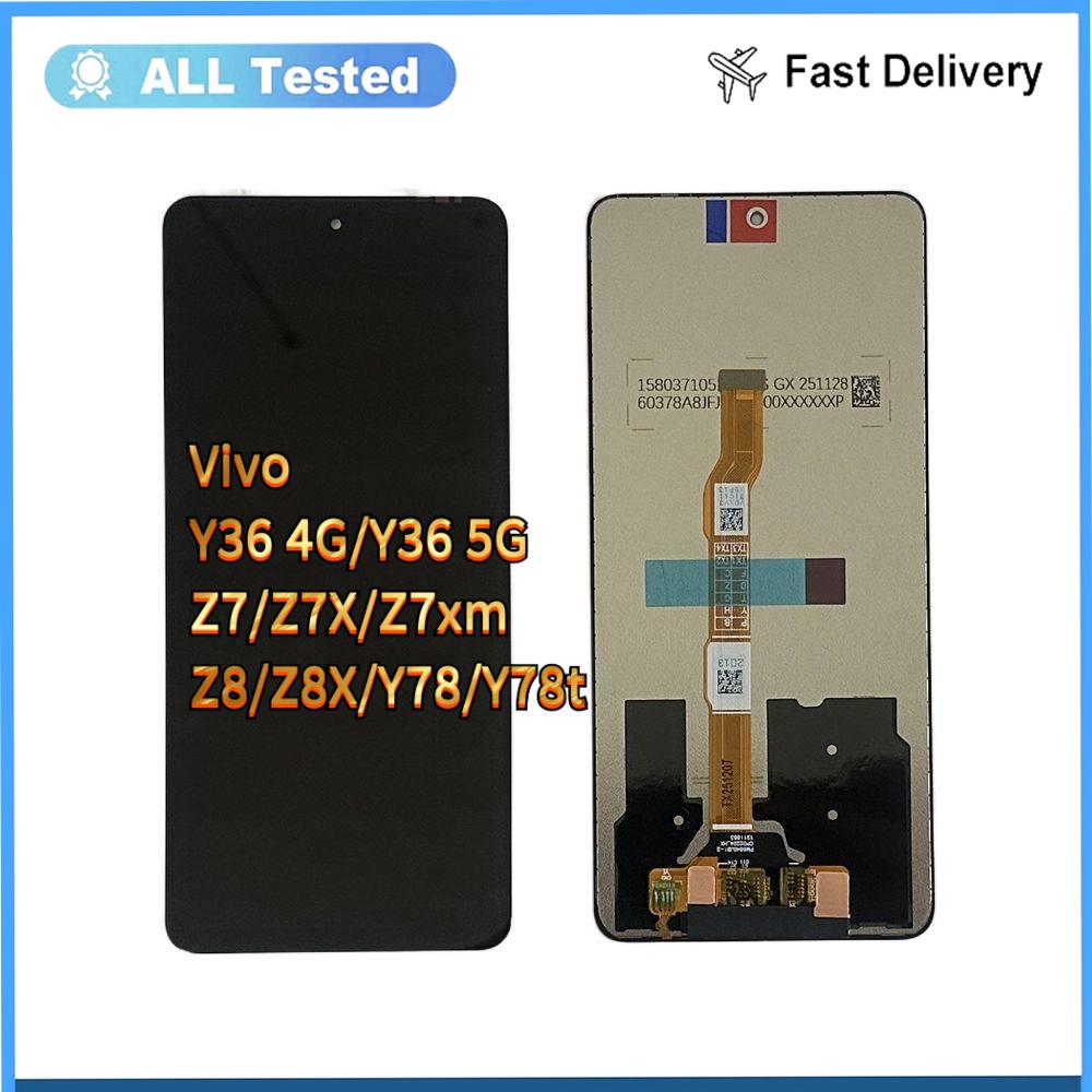 

Полная сборка LCD-экрана и сенсорного стекла Для Vivo Y36 4G Y36 5G Z7 Z7X Z7xm Z8 Z8X Y78 Y78t