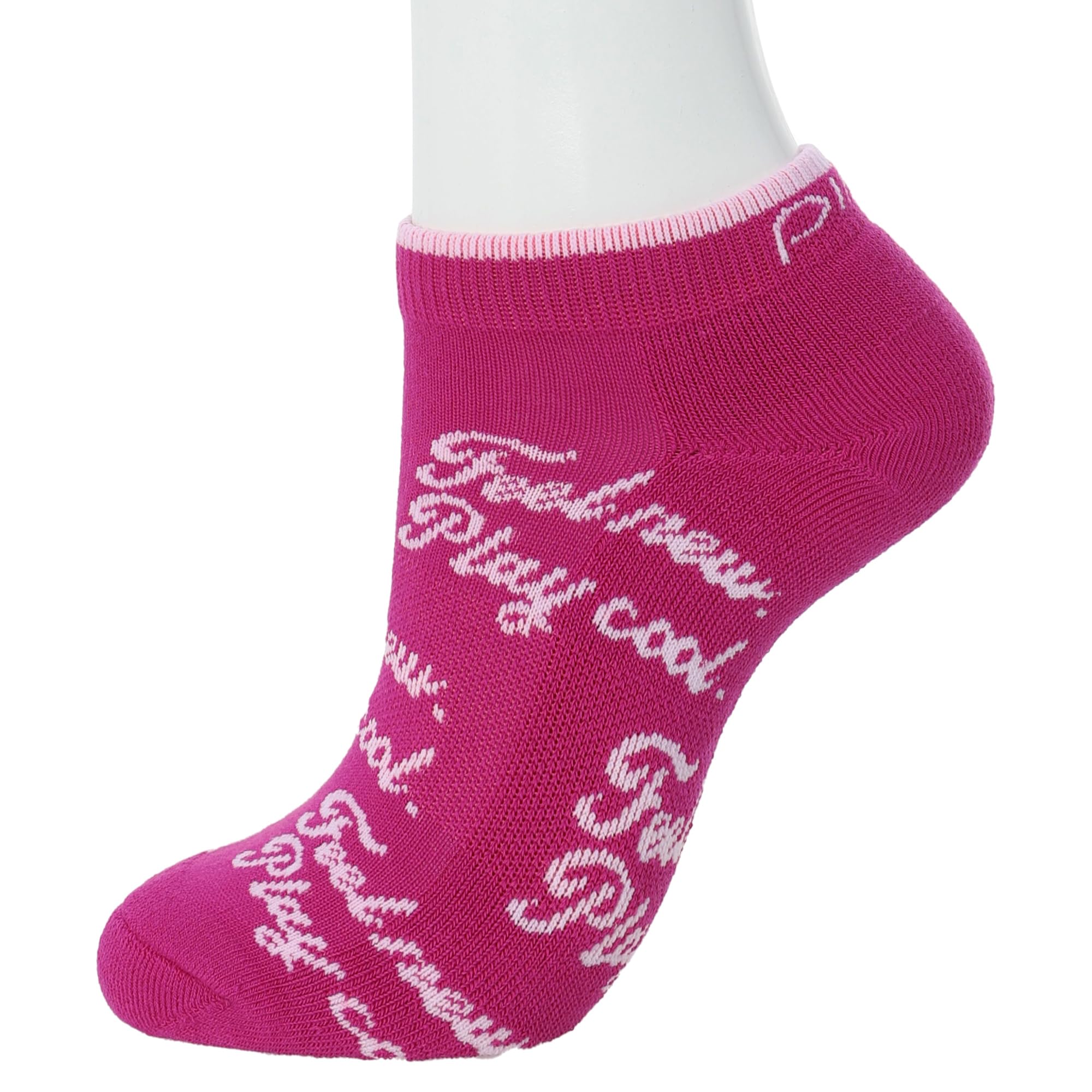 

Antibacterial and Deodorizing Ankle Socks Prevents Golf Socks FR [Ping Apparel] Women s (Heel Hold Slipping) / / 622-4186108 090_Pink