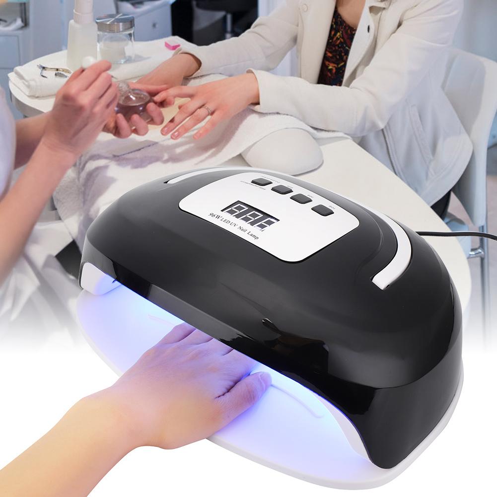 96W Professionelle LED UV Gel Nagellack Trockner Lampe Nagelhärtungsmaschine