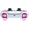 eXtremeRate Compatible with PS5 Controller Replacement R1L1R2L2 Trigger Share Option Face Full Set Button Compatible with Chrome PS5 Controller