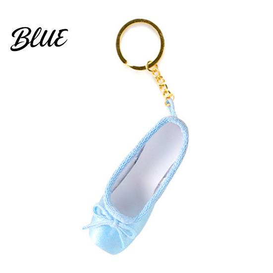 Balletttänzer Geschenk Satin Schuh Schlüsselanhänger Handgefertigt Mini Spitzschuh Anhänger