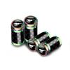 For Honda cco4PCS Carbon Fiber Car Wheel Tire Valve Stem Caps Metal valve Accessories for Ford Ranger Kuga Focus Shelby Mustang CMax Stracing