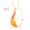 hot! Women Fashion Necklace Hook Ladybug Fox Tail Hanging Bell Black Cat Pendant Necklace