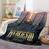 Heroes of Might and Magic Retro Game Soft Flannel Blanket for Beds Bedroom Sofa Picnic,Throw Blanket for Cover Outdoor Leisure