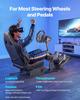 VEVOR Racing Wheel Stand, Heavy-Duty Simulator Cockpit Steering Wheel Stand, Fit Logitech G25, G27, G29, G920, G923, Thrustmaster T300RS, TX F458