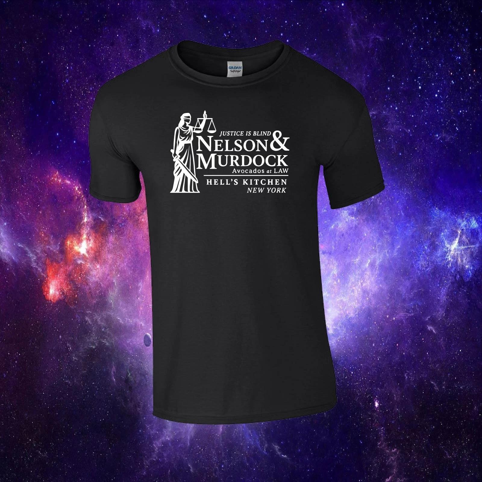 Nelson & Murdock Dare Devil Inspired Adults/Kids Unisex Top T-shirt 3XL