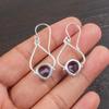 Iolite Gemstone 925 Stamped Silver Handmade Jewelry Earrings 1.80" Gift For Wife EE-33-2