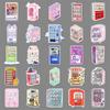 50 Cartoon Vending Machine Graffiti Stickers Personalized Creative Hand Account Decoration Mobile Phone Case Water Cup Stationery Stickers