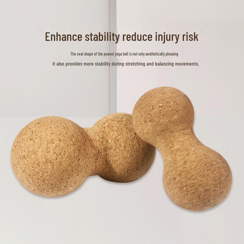 WEZHO Cork Peanut Massage Ball Set (6cm)