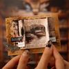 Beautiful Day: Retro European Style Paper Notes & DIY Tape for Collage Decor (6 Styles)