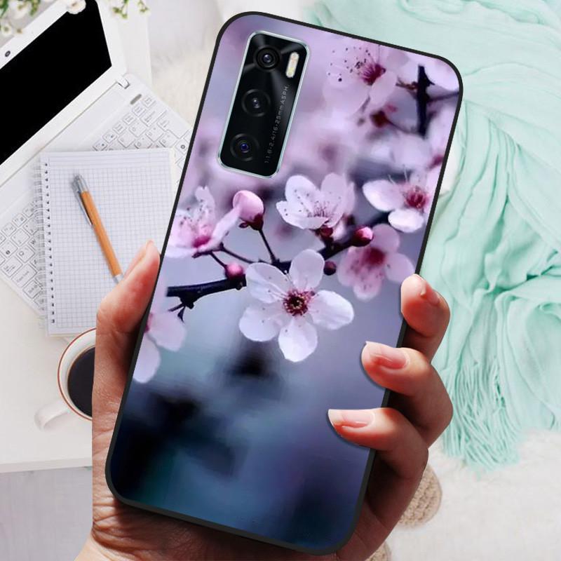 Etui do Vivo V20 SE Miękkie Pokrowce na Telefon z Silikonu TPU do Vivo V2022 V2023 V20SE Etui Zderzak Vivo V20 SE Odporne na Wstrząsy Pokrowiec Coque