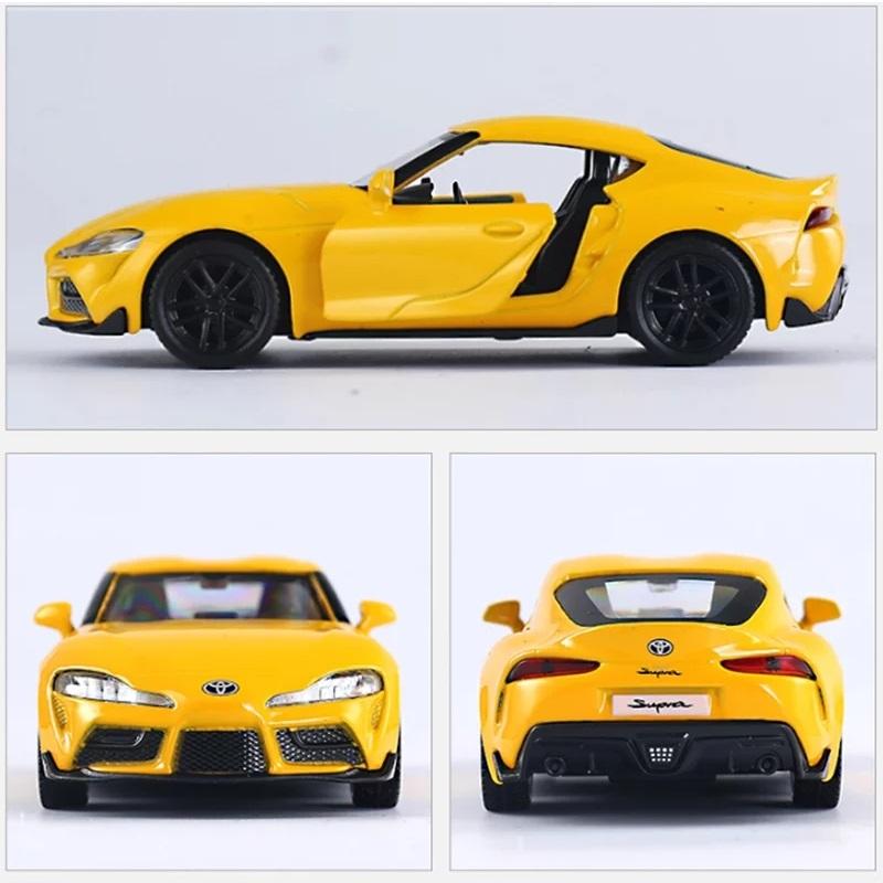 Fast & Furious JDM 2020 Toyota GR Supra Supersportwagen Simulation Diecast & Spielzeugfahrzeug RMZ city 1:36 Legierungs-Automodell-Geschenke für Kinder