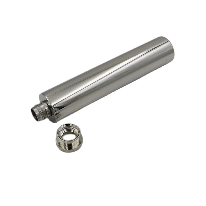 Edelstahlrohr Taschenflasche 1-2oz Whisky Wodka Taschenflasche Bemalt