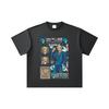 260 GSM Double Yarn 32 Count 100% Cotton One Piece V59 Sanji Print Unisex Heavy Cotton T Shirt