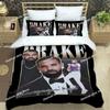 Rapper Drake 3D printed Bedding Sets exquisite bed supplies set duvet cover bed comforter set bedding set luxury birthday gift