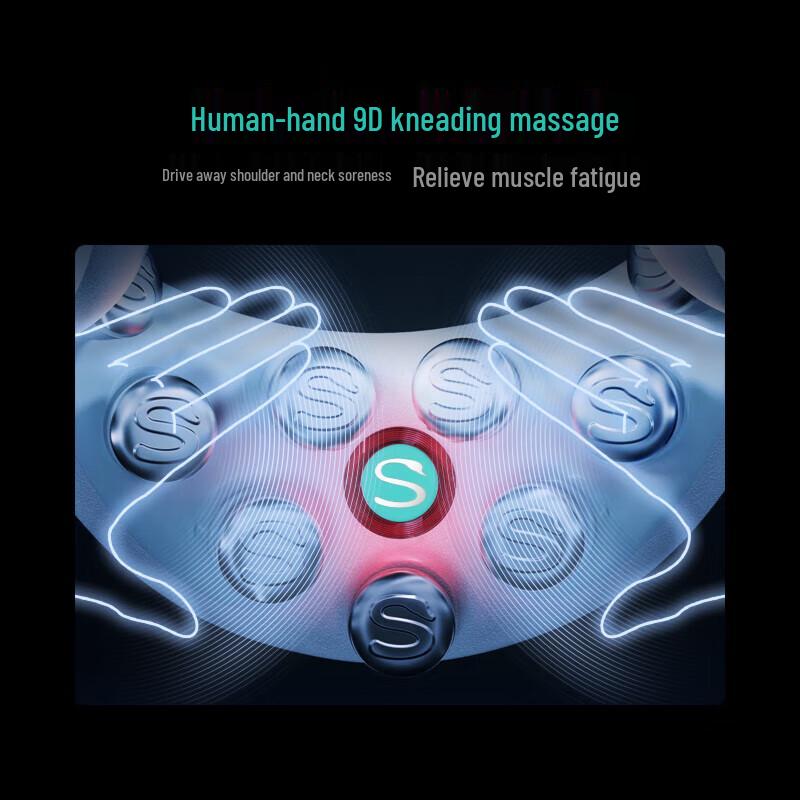 SKG G7 Portable Neck Massager with Heat and Tapping