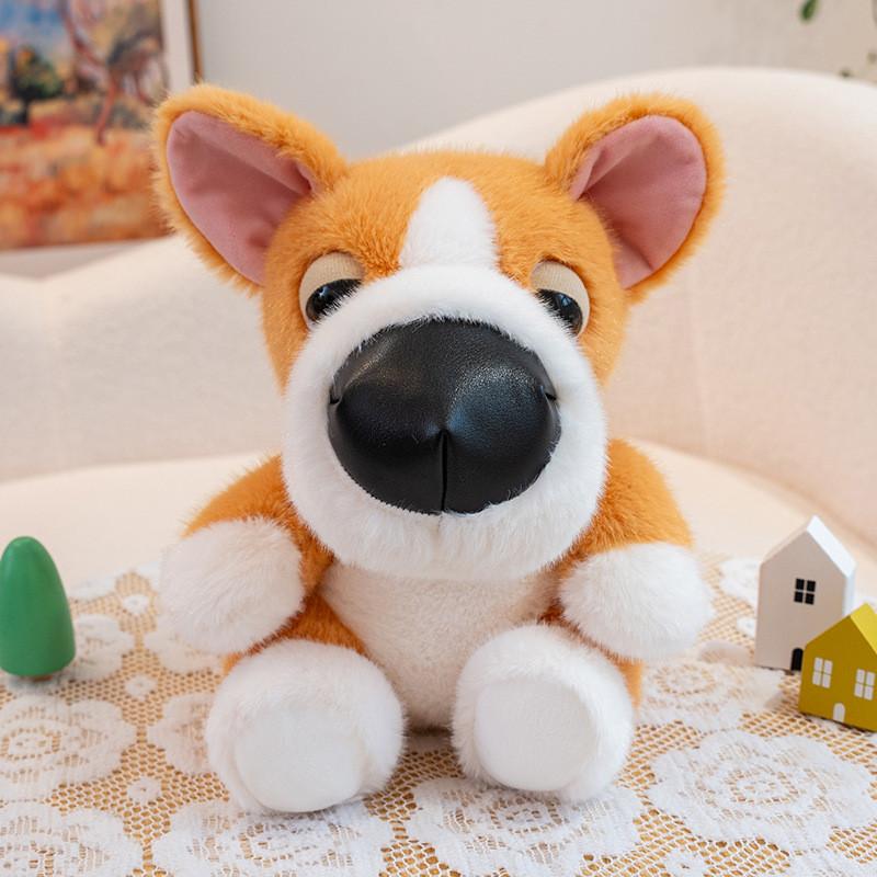 Plush Dog Toy With Pp Cotton Fill For Kids Safe Snuggle Gift