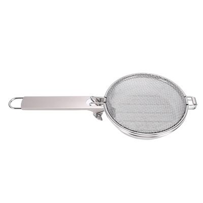 Coffee Bean Roaster Tool Net Folding Portable Stainless Steel Handy Coffee Roaster Mesh Pan Tool for Home Outdoor Beans Baking