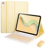 iPad A16 Bluetooth Keyboard Protective Case with Magnetic Detachable Pen Slot for 10th/11th Gen Tablets