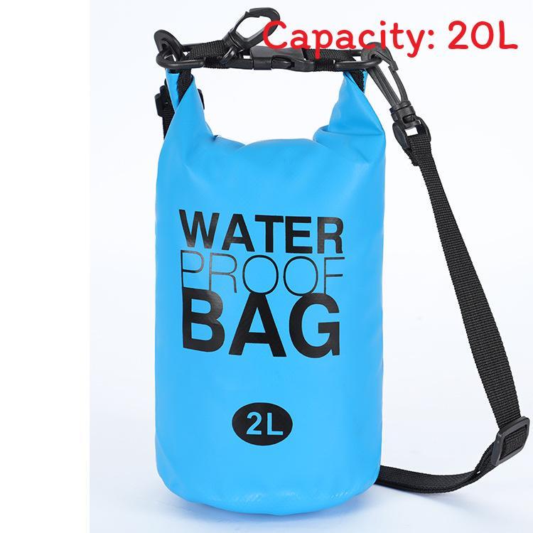 Outdoor Waterproof Bag With Pvc Material For Camping Hiking Rafting And Travel