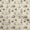 oneOone Georgette Viscose Gray Fabric Cactus Craft Projects Decor Fabric Printed By The Yard 42 Inch